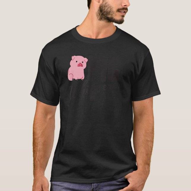 T-shirt Whisperer de porc, Louveur de porc, Cultivant, Ani (Devant)