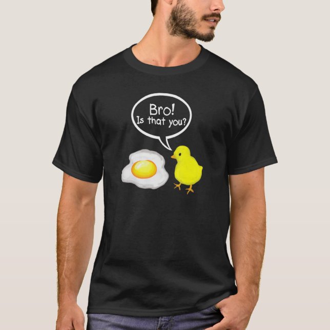 T-shirt Whisperer De Poulet Hey Bro C'Est Que Vous Chick L (Devant)