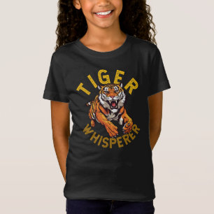 T-Shirt Whisperer de tigre, animal sauvage