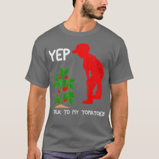 T-shirt Whisperer de tomates pour jardiniers amateurs et t