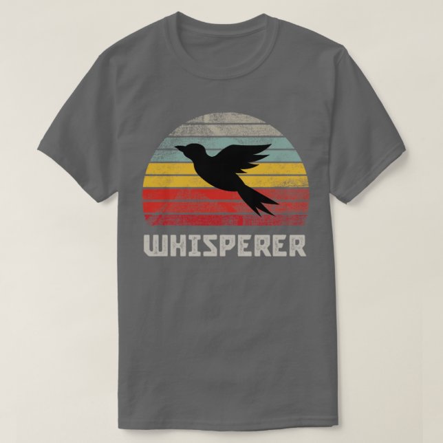 T-shirt Whisperer d'oiseaux 3 (Design devant)