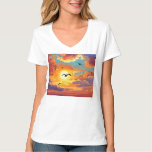 T-shirt Whispers au-dessus