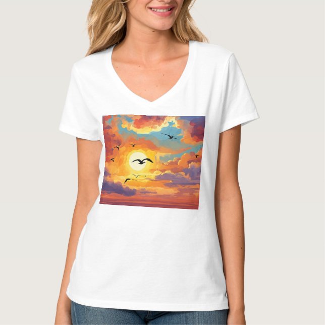 T-shirt Whispers au-dessus (Devant)