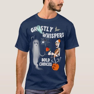 T-shirt Whispers Ghosts Bold Choix Festival d'Halloween