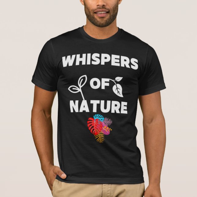 T-shirt Whispers of Nature (Devant)