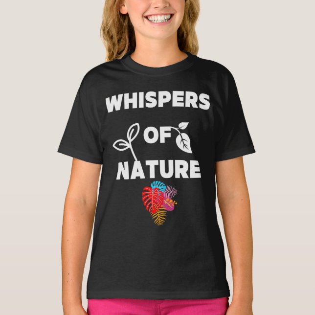 T-shirt Whispers of Nature (Devant)