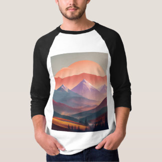 T-shirt "Whispers of the Peak : Dawn's Embrace"