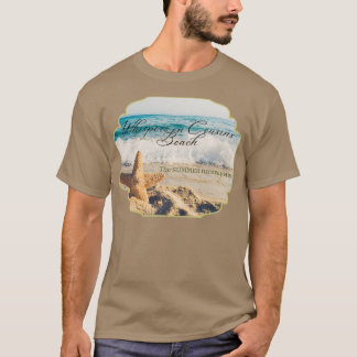 T-shirt Whispers sur Cousins Beach L'été est devenu joli