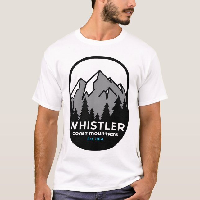 T-shirt Whistler, C.-B. (Devant)