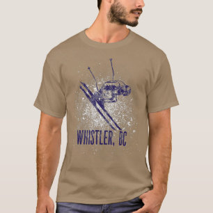 T-shirt Whistler C.-B. Village de ski alpin du Canada