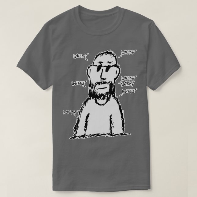 T-shirt White Barry White homme et chanteur White Barry Do (Design devant)