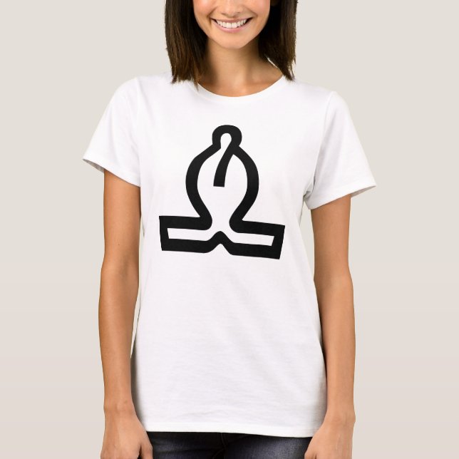 T-shirt White Bishop (Devant)