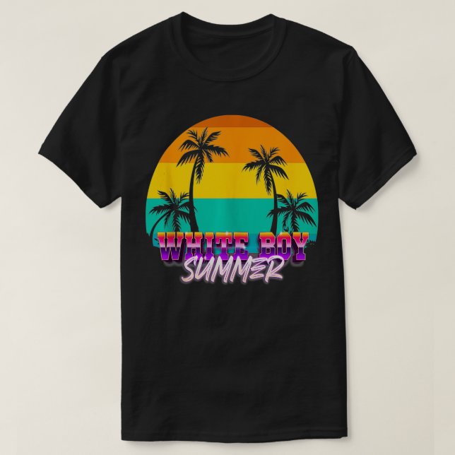 T-shirt White Boy Summer (Design devant)