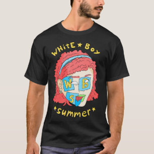 T-shirt White Boy Summer. Wbs.