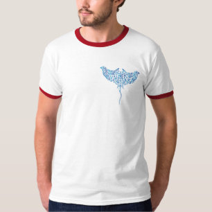 T-shirt White Divescover.com Tee