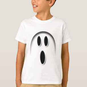 T-shirt White Halloween Ghost Kids