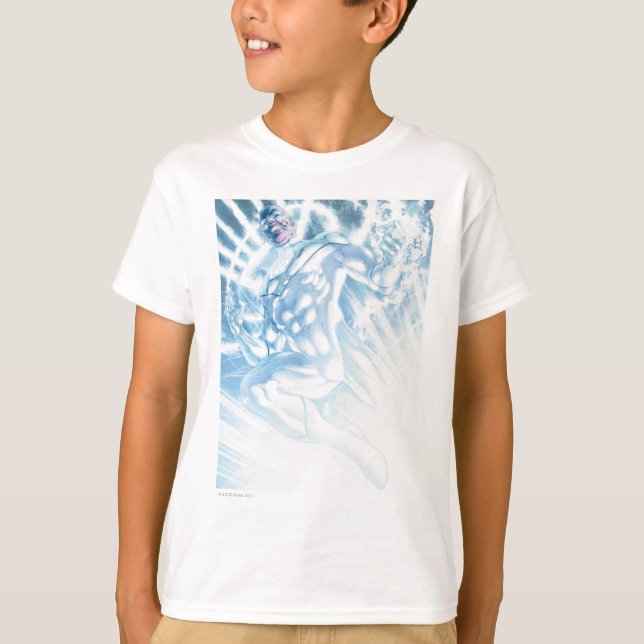 T-shirt White Lantern Corps - Color (Devant)