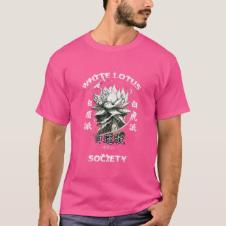 T-shirt White Lotus Kung Fu
