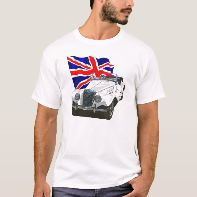 T-shirt White MG TF (Devant)