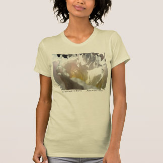 T-shirt White Peony Design