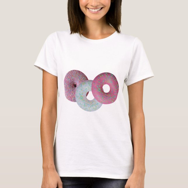T-shirt White & pink (Devant)