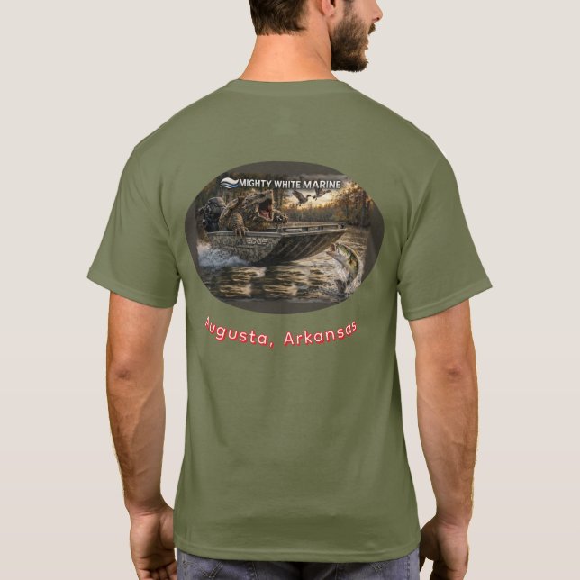 T-shirt White River  (Dos)