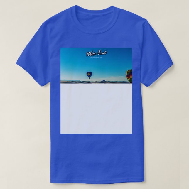 T-shirt White Sands Hot Air Balloon Invitational 18 (Design devant)