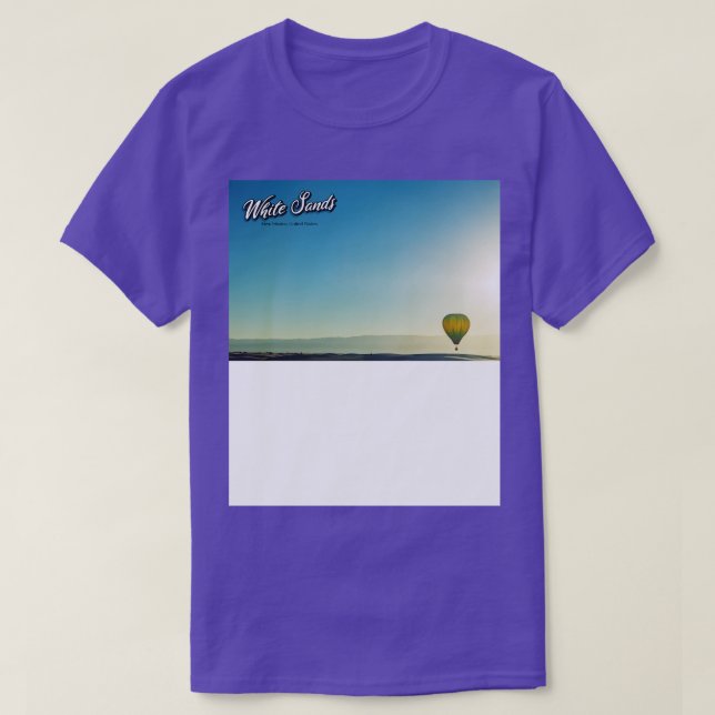T-shirt White Sands Hot Air Balloon Invitational 22 (Design devant)