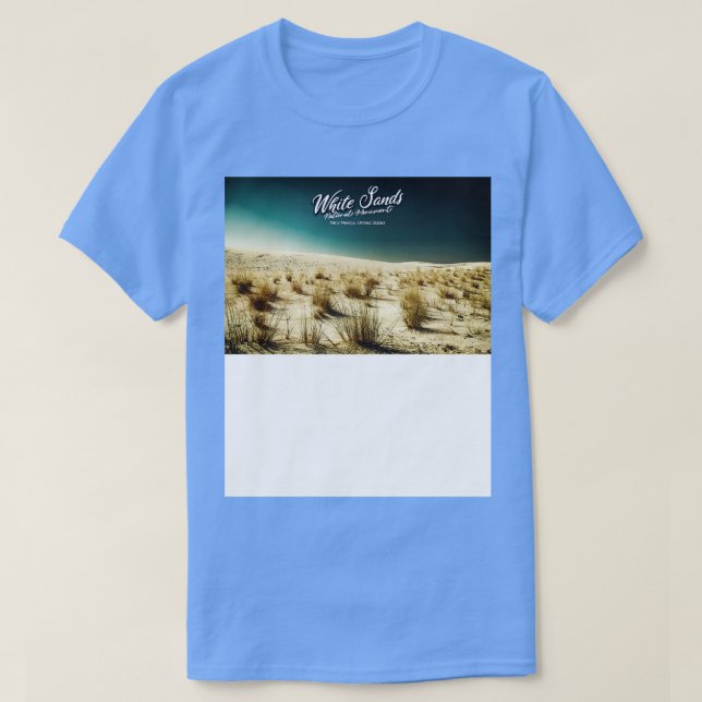 T-shirt White Sands National Monument Nouveau-Mexique (Design devant)