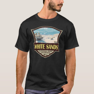 T-shirt White Sands National Park Travel Art Vintage