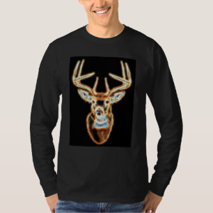 T-shirt White tail Deer Head Energy Spirit