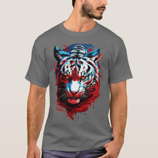 T-shirt White tiger