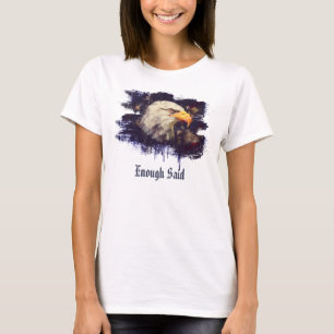 T-shirt *~* White USA Patriotique American Modern Eagle He