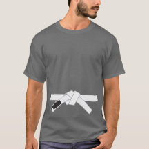 Whitebelt jiujitsu rang no-gi chemise