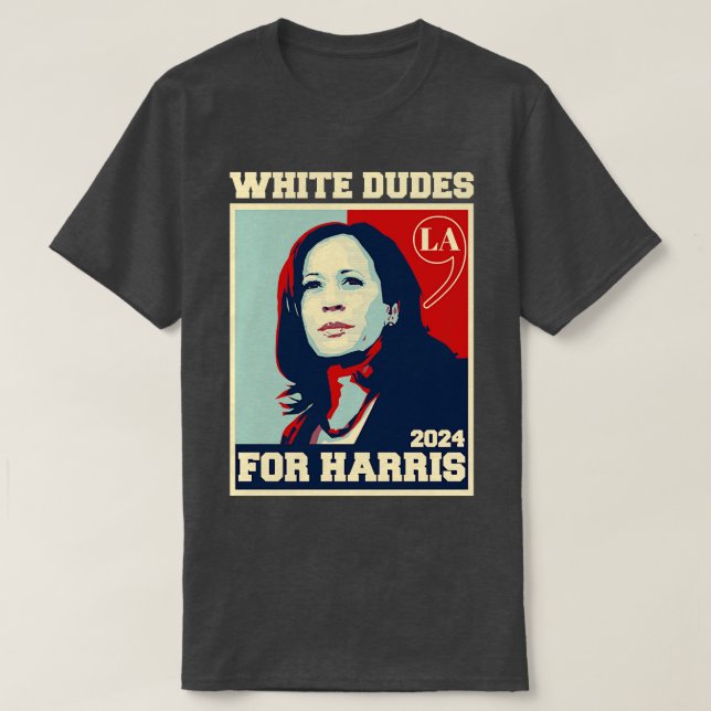 T-shirt WhiteDudesPour 18 (Design devant)