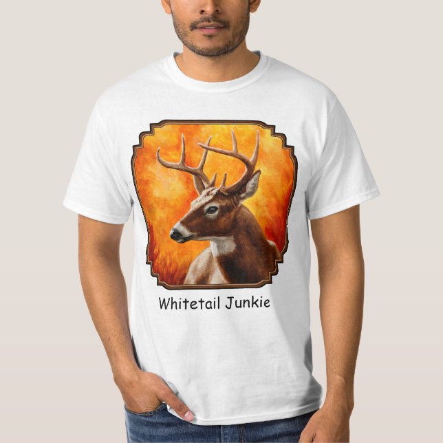 T-shirt Whitetail Deer (Devant)