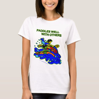 T-shirt Whitewater barbote bien avec d'autres