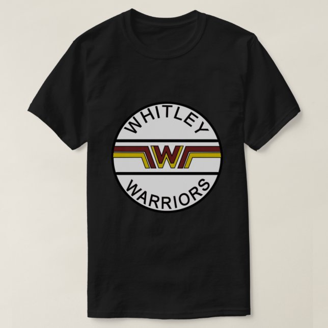 T-shirt Whitley Warriors Ice Hockey Retro Logo Essentiel T (Design devant)