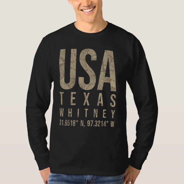 T-shirt Whitney Texas (Devant)