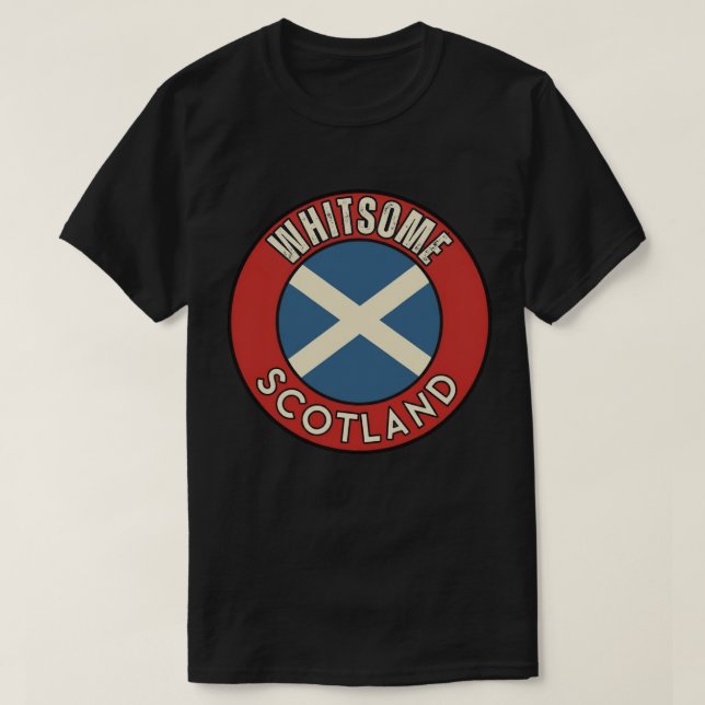 T-shirt Whitsome, Écosse (Design devant)