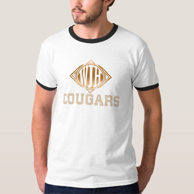 T-shirt Whittier Junior High School NOUVELLES conceptions (Devant)