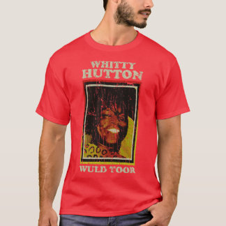 T-shirt Whitty Hutton Toucherait À 80S STYLE RETRO VINTAGE