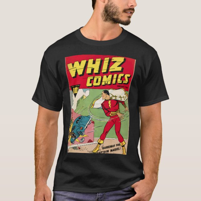 T-shirt Whiz Comics 2 Shazam Première apparition (Devant)
