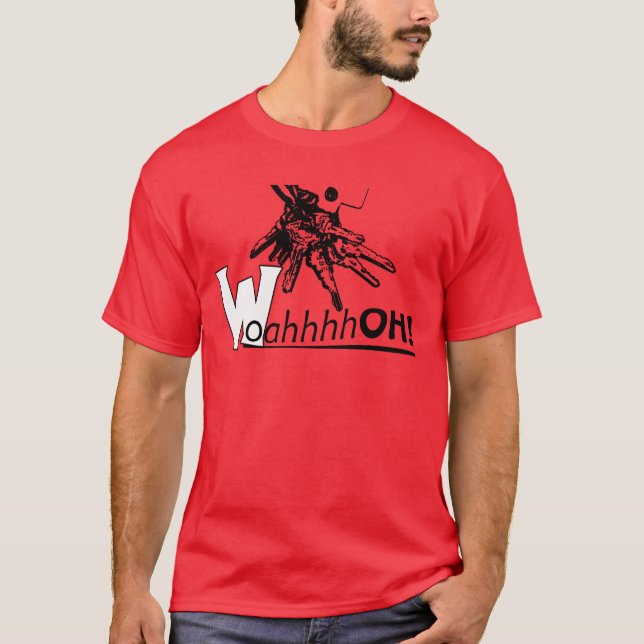 T-shirt WhoahOH ! Rouge ! (Devant)
