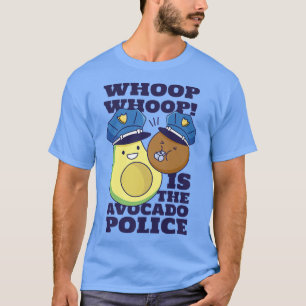 T-shirt Whoop Whoop Whop Est Un Drôle Cool De La Police D'