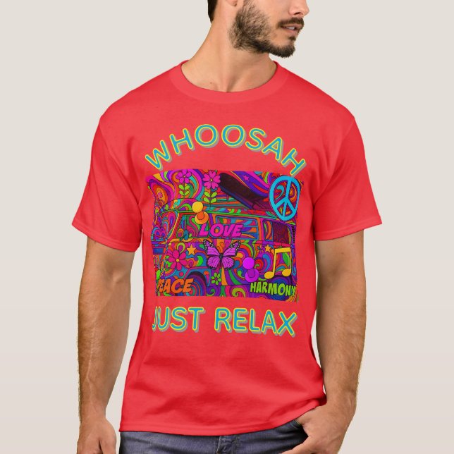 T-shirt Whoosah, Relax (Devant)