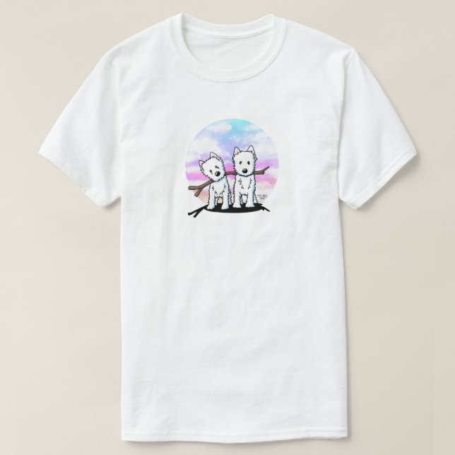 T-shirt WHWT Beach Duo (Design devant)