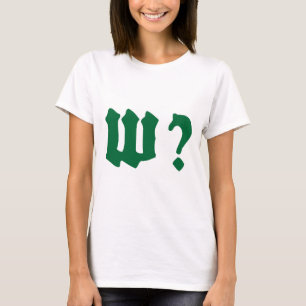 T-shirt why where when who