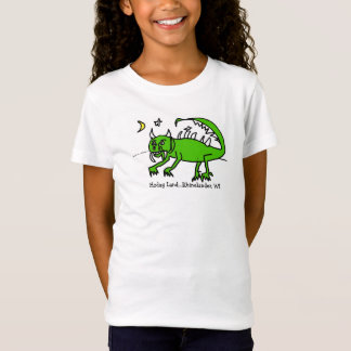 T-Shirt WI de Rhinelander de terre de Hodag…