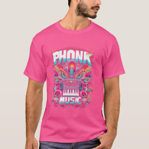 T-shirt Wi-Fi bas et funky La vie téléphonique